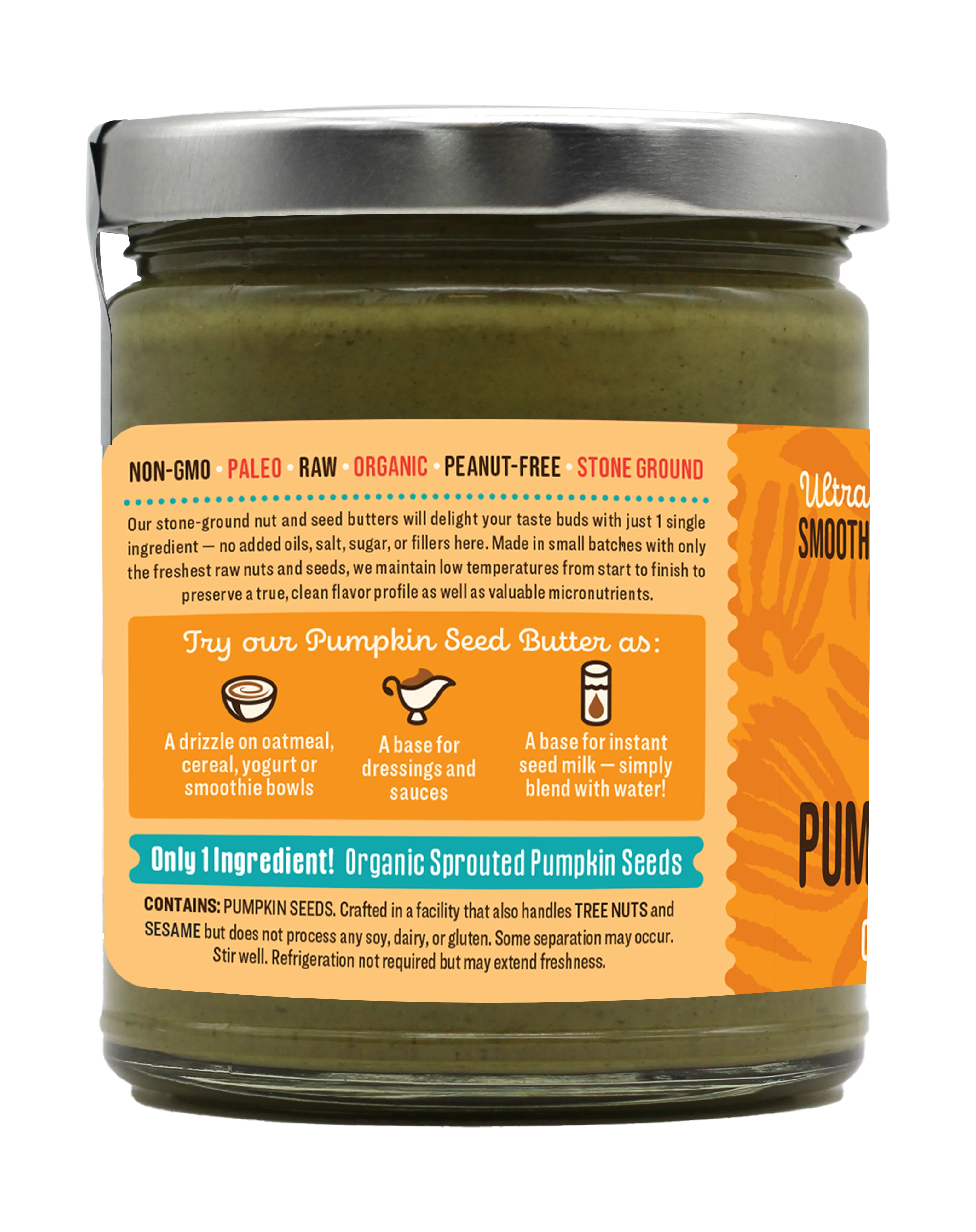 Sprouted Pumpkin Seed Butter - Image 3